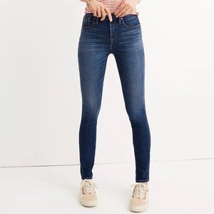 Madewell, 10" High Rise Skinny Blue, Size  28